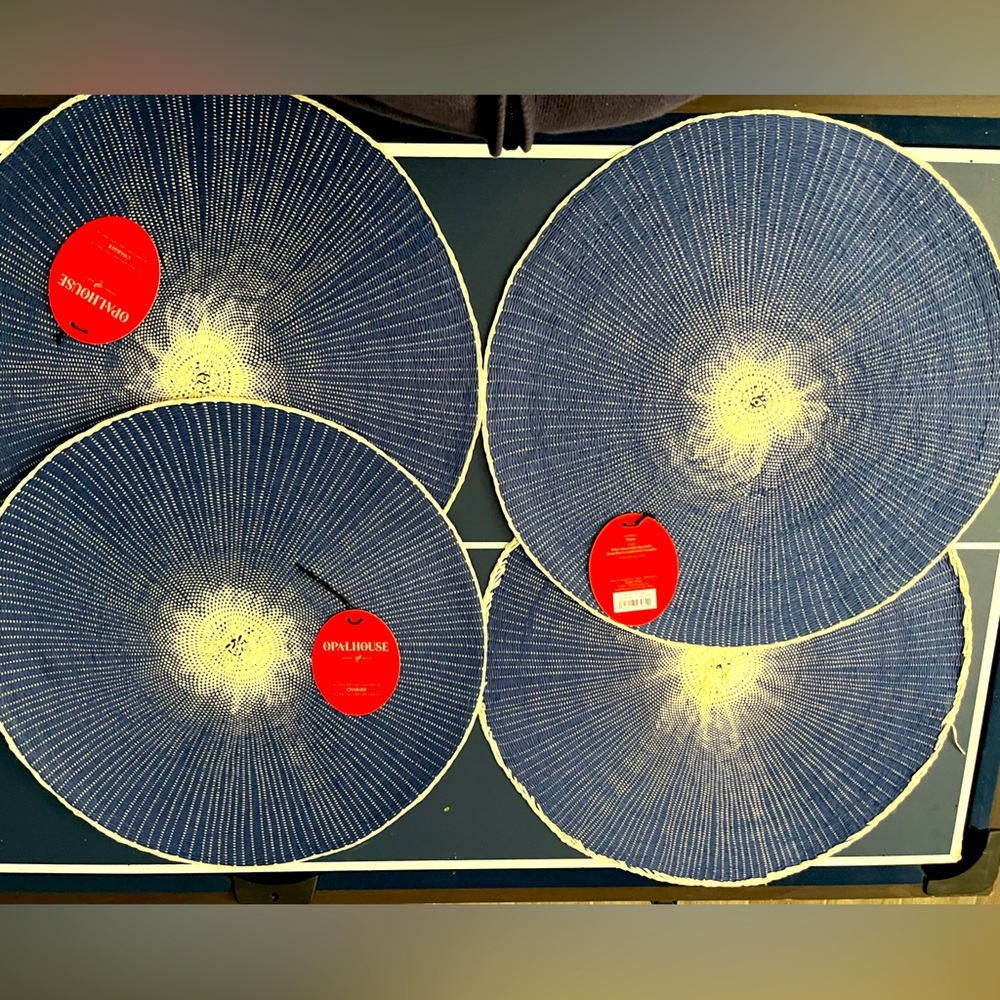Four Opal House Placemats